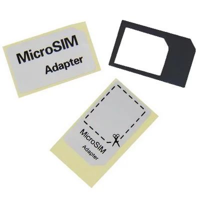 Лот: 3781654. Фото: 1. Переходник адаптер с Micro SIM... Другое (смартфоны, связь, навигация)