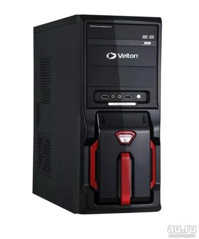 Лот: 13435432. Фото: 1. Корпус ATX Velton + БП 400W. Корпуса, блоки питания