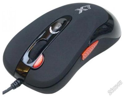 Лот: 5548102. Фото: 1. Мышь USB A4Tech X-705K лазерная... Клавиатуры и мыши