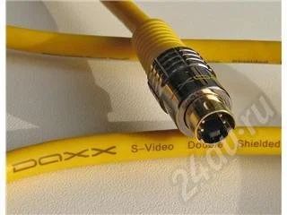Лот: 43507. Фото: 1. Кабель S-Video DAXX 75см. Красноярск