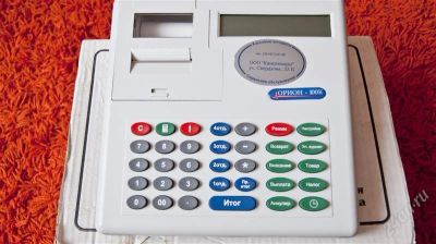 Лот: 2412639. Фото: 1. Кассовый аппарат "Орион-100К". Торговое