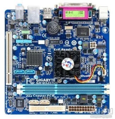 Лот: 18342532. Фото: 1. Материнская плата Mini-ITX Gigabyte... Материнские платы