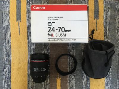 Лот: 18487265. Фото: 1. Canon EF 24-70mm f/4L IS USM. Объективы