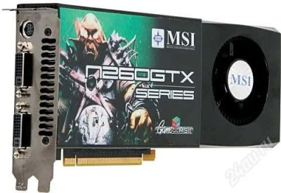 Лот: 2371716. Фото: 1. GTX 260. Видеокарты