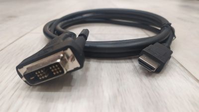 Лот: 16941421. Фото: 1. Кабель HDMI-DVI. Сетевые кабели