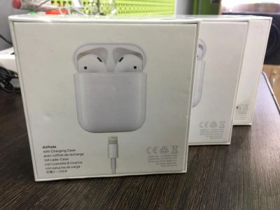 Лот: 11176949. Фото: 1. Apple AirPods наушники. Наушники, гарнитуры