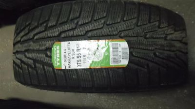 Лот: 6177641. Фото: 1. Шины Nokian 275/55 R19, зимние. Шины