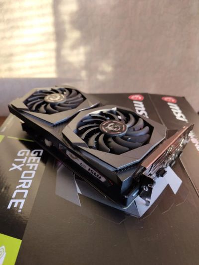 Лот: 19865320. Фото: 1. MSI GeForce GTX 1660 SUPER Gaming... Видеокарты