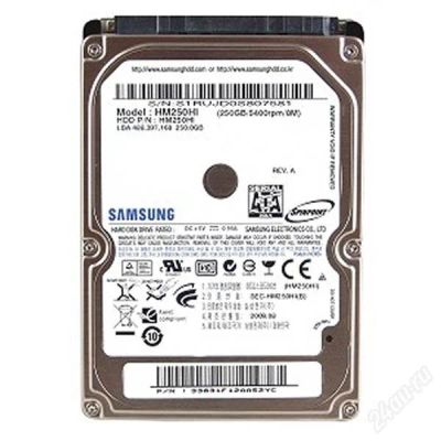 Лот: 739460. Фото: 1. Жесткий диск 2.5" Samsung HM250HI... Жёсткие диски (HDD)