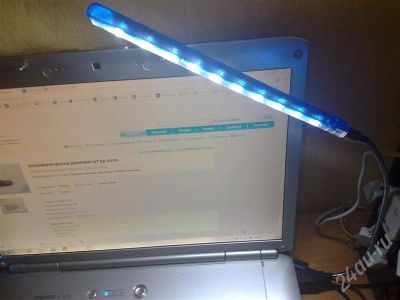 Лот: 531522. Фото: 1. Гибкий USB светильник 10 светодиодов... Другое (аксессуары)