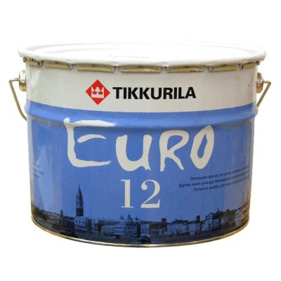 Лот: 6325853. Фото: 1. Краска тиккурила евро -12.емкость... Краски, лаки, растворитель
