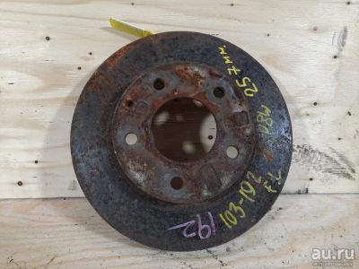 Лот: 18542524. Фото: 1. Тормозной диск Mazda Premacy CP8W... Тормозная система