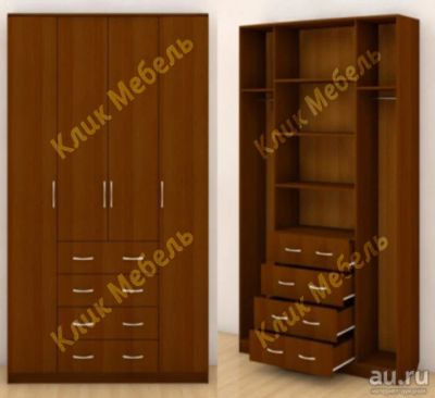 Лот: 9017243. Фото: 1. Шкаф Распашной 4.16.05. Шкафы, шкафы-купе
