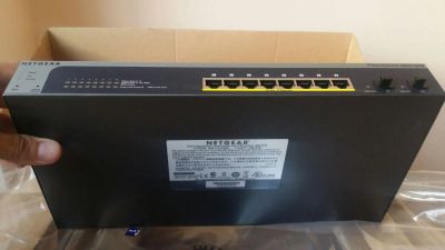 Лот: 11629559. Фото: 1. Маршрутизатор NetGear GS510TP. Коммутаторы