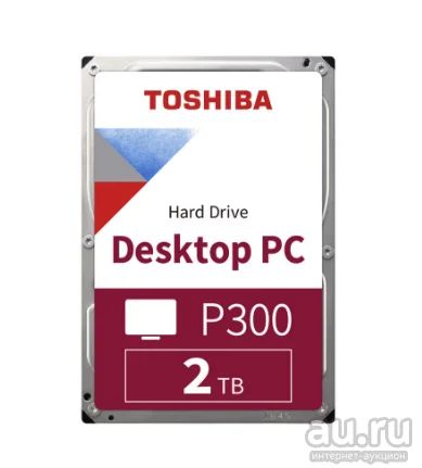 Лот: 17489249. Фото: 1. Жесткий диск TOSHIBA P300 HDWD220UZSVA... Жёсткие диски