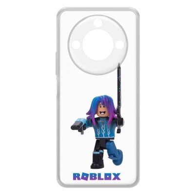 Лот: 25086758. Фото: 1. Чехол Krutoff Clear Case Roblox... Чехлы, бамперы