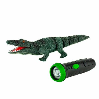 Лот: 17001122. Фото: 1. 1toy Робо-Крокодил на ИК управлении... Электронные