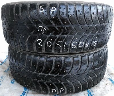 Лот: 15180762. Фото: 1. Шина 205/60 R16 205/60/16 Bridgestone... Шины