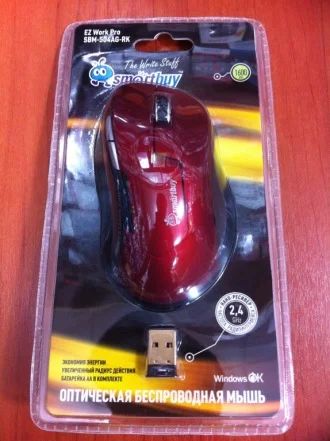 Лот: 8096692. Фото: 1. Компьютерная мышь SmartBUY sbm-504ag-rk. Клавиатуры и мыши