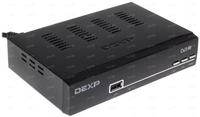 Лот: 17634491. Фото: 1. ТВ-тюнер DEXP HD 1701M (Приставка... Цифровое, спутниковое ТВ