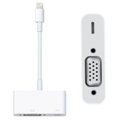 Лот: 18597123. Фото: 1. Apple MD825ZM/A Lightning to VGA... Чехлы, бамперы