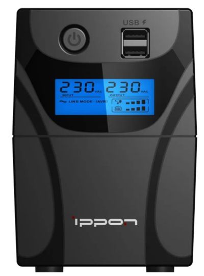 Лот: 25010436. Фото: 1. ИБП Ippon Back Power Pro II 700... ИБП, аккумуляторы для ИБП