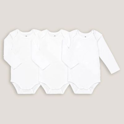 Лот: 24227497. Фото: 1. Комплект из трех боди из LaRedoute. Ползунки, распашонки, слипы