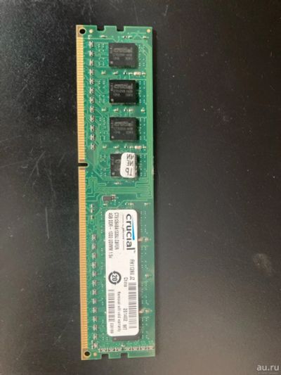 Лот: 18361357. Фото: 1. Оперативная память Crucial 4GB... Оперативная память