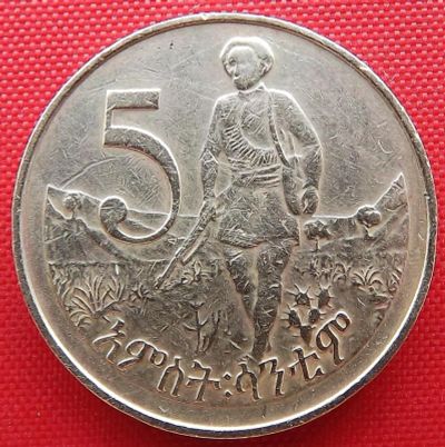 Лот: 3804764. Фото: 1. (№3270/LF) 5 центов 1969 (1977... Африка