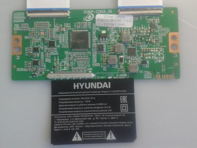 Лот: 20022215. Фото: 1. T-CON DCBDP-C260A_05,TV Hyundai... Запчасти для телевизоров, видеотехники, аудиотехники