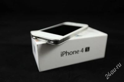 Лот: 2821227. Фото: 1. Apple iPhone 4S 16GB white. Смартфоны