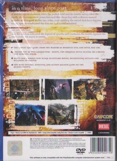 Лот: 4030901. Фото: 1. Диск игровой лицензионный Devil... Игры для консолей