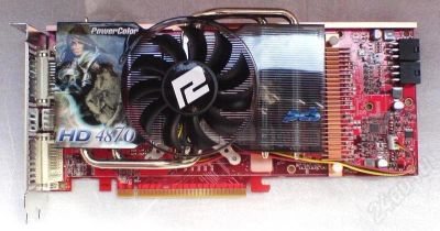 Лот: 469861. Фото: 1. ATI Radeon Power Color 4870 (1024... Видеокарты