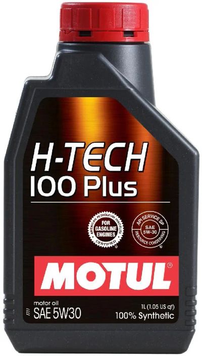 Лот: 20942780. Фото: 1. MOTUL H-TECH 100 PLUS 5W-30 1л... Масла, жидкости