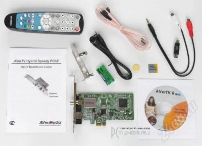 Лот: 247509. Фото: 1. ТВ-тюнер AVerTV Speedy PCI-E. ТВ-тюнеры и карты захвата