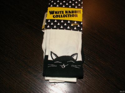 Лот: 12833175. Фото: 1. Колготки, Гамма, с кошкой, коллекция... Носки, колготки