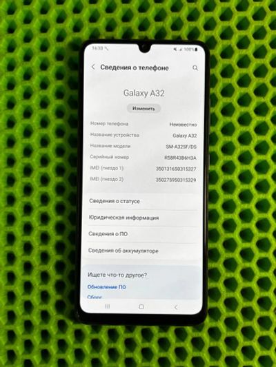 Лот: 25883513. Фото: 1. Смартфон Samsung A32 4/128 ГБ... Смартфоны