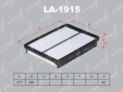 Лот: 13357155. Фото: 1. Lynx LA-1915 Воздушный фильтр. Расходные материалы