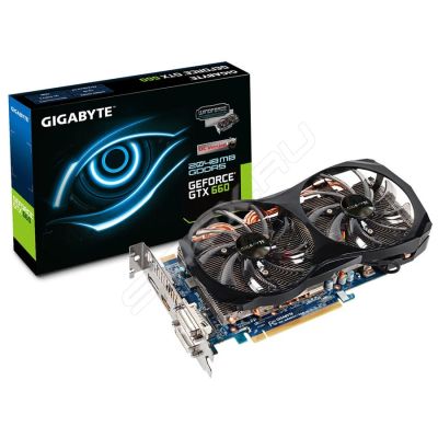 Лот: 8508261. Фото: 1. Gigabyte GeForce GTX 660. Видеокарты