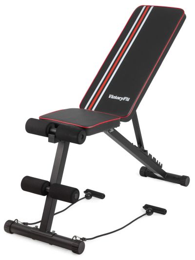 Лот: 24913031. Фото: 1. Скамья многофункциональная VictoryFit... Силовые, скамьи, стойки