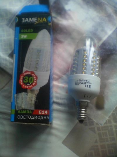 Лот: 8815586. Фото: 1. led лампочка 3ват. Лампочки