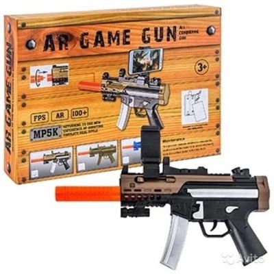 Лот: 13980205. Фото: 1. AR Game Gun Игровой автомат MP5K... Электронные
