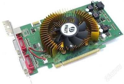 Лот: 759098. Фото: 1. GeForce 8600 GTS 256 Мб Palit. Видеокарты