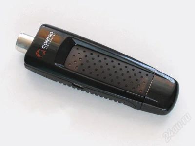 Лот: 2248174. Фото: 1. USB тв-тюнер Compro VideoMate... ТВ-тюнеры и карты захвата