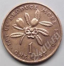 Лот: 198131. Фото: 1. Ямайка. 1 цент 1972г. (2). Америка