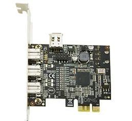 Лот: 5181276. Фото: 1. Контроллер PCI-EFireWire 3-ext1-int... Платы расширения, контроллеры, доп. порты