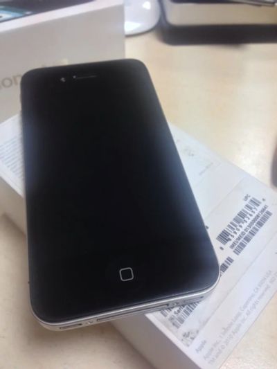 Лот: 4819689. Фото: 1. iPhone 4S 32GB черный (отличное... Смартфоны