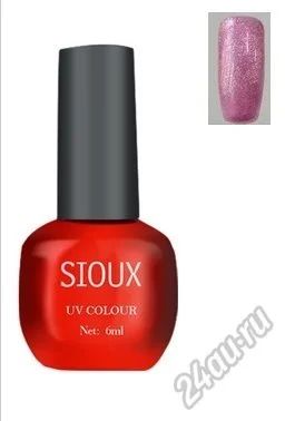 Лот: 5806550. Фото: 1. Гель-лак "Sioux" 6мл. Тон 100... Лак для ногтей