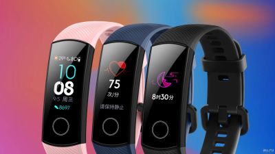 Лот: 13209666. Фото: 1. Фитнес-браслет Honor Band4 /Amoled-дисплей... Смарт-часы, фитнес-браслеты, аксессуары