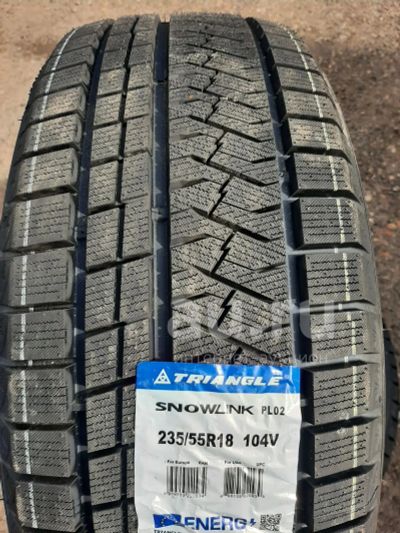 Лот: 24617231. Фото: 1. Зимняя резина 235/55 R-18 "Triangle... Шины